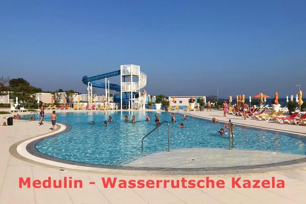Ap Caci Mit Pool - Istriensonne 0712-0737 Apartamento Medulin Exterior foto