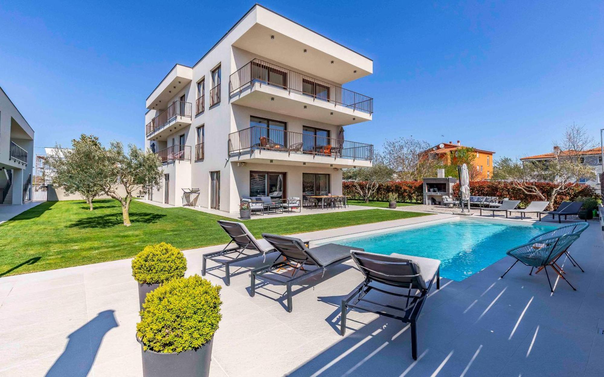 Ap Caci Mit Pool - Istriensonne 0712-0737 Apartamento Medulin Exterior foto