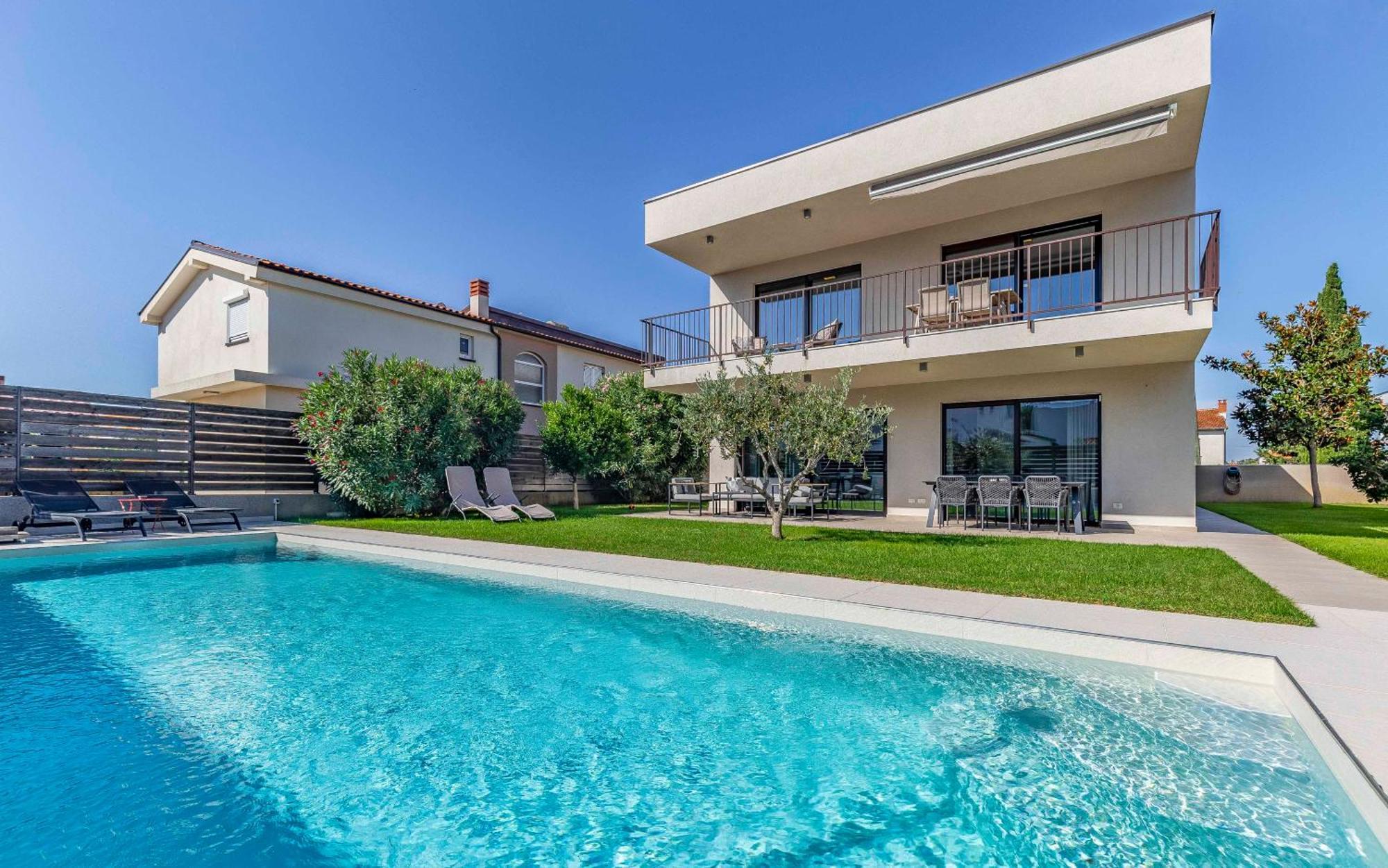 Ap Caci Mit Pool - Istriensonne 0712-0737 Apartamento Medulin Exterior foto