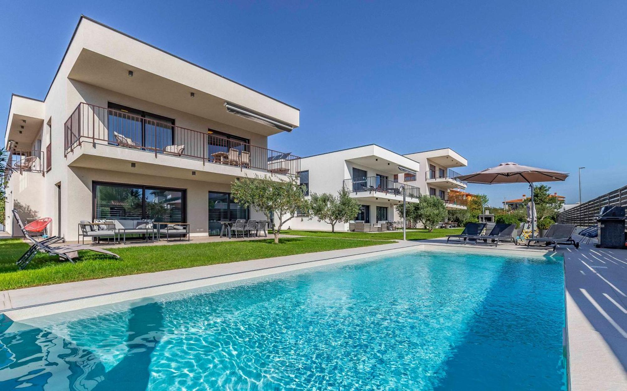 Ap Caci Mit Pool - Istriensonne 0712-0737 Apartamento Medulin Exterior foto